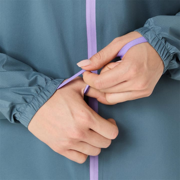 Asics Women's Fujitrail Elite Waterproof Jacket Ironclad Asics