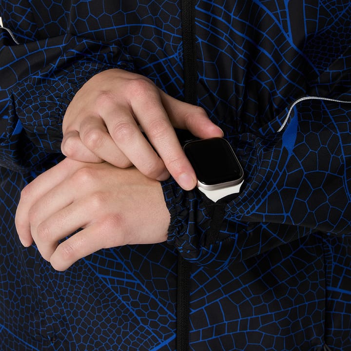 Asics Women's Road Lite-Show Packable Jacket Performance Black/Dark Cobalt Asics