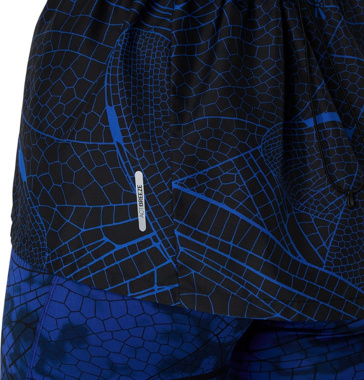 Asics Women's Road Lite-Show Packable Jacket Performance Black/Dark Cobalt Asics Asics Women's Road Lite-Show Packable Jacket Performance Black/Dark Cobalt Asics