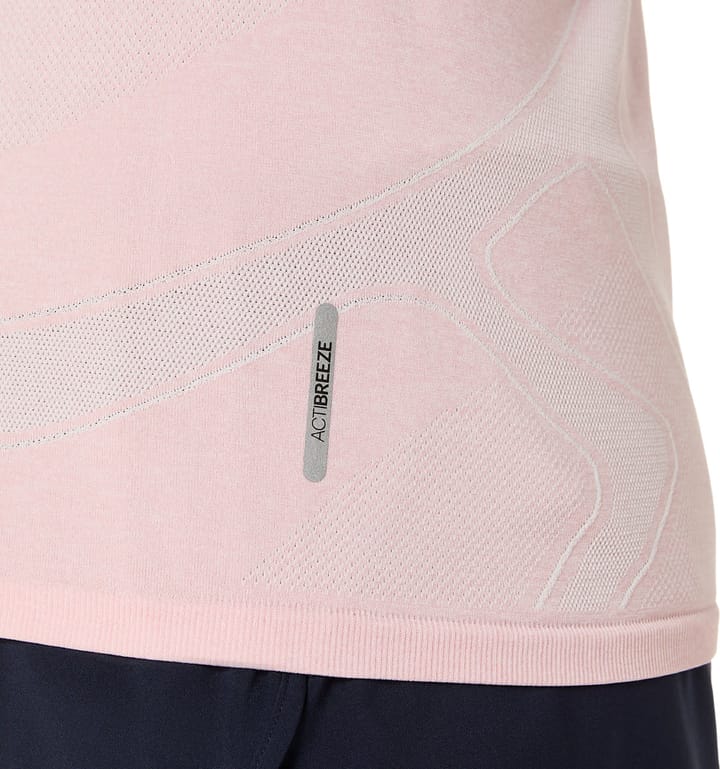 Asics Women's Road Seamless Long Sleeve Top Morganite/Dusty Red Asics