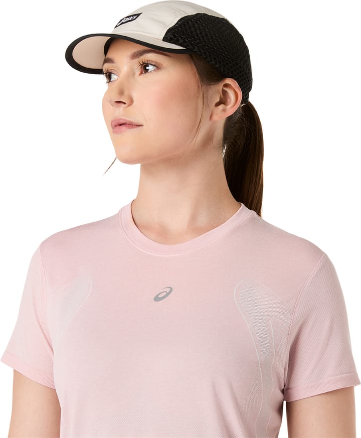 Asics Women's Road Seamless Short Sleeve Top Morganite/Crystal Pink Asics