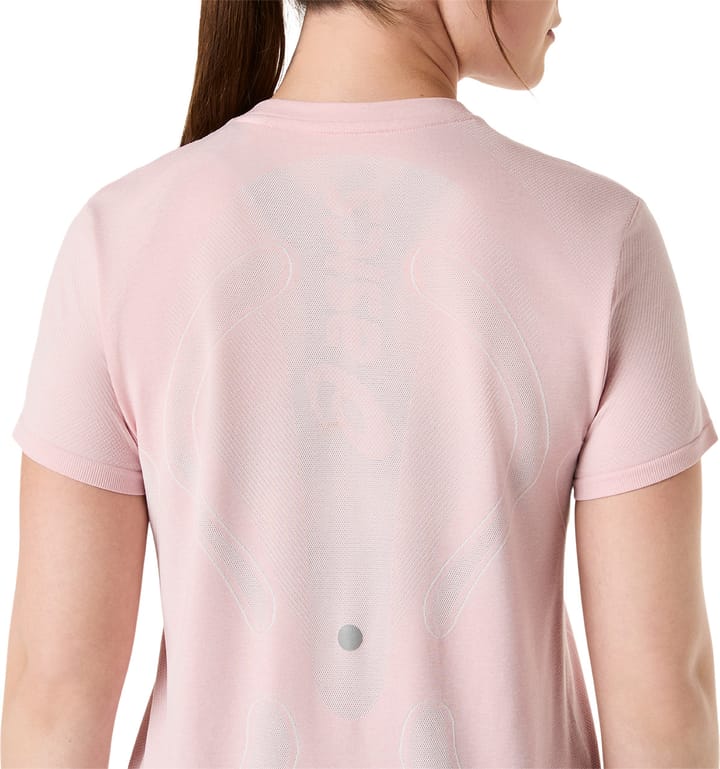 Asics Women's Road Seamless Short Sleeve Top Morganite/Crystal Pink Asics