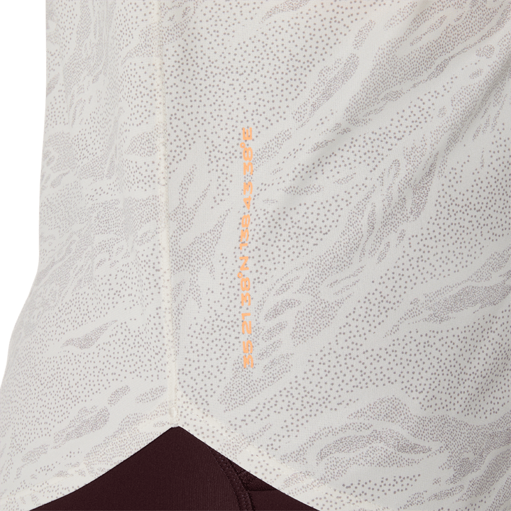 Asics Women's Fujitrail Tank Cream/Rainstorm Grey Asics