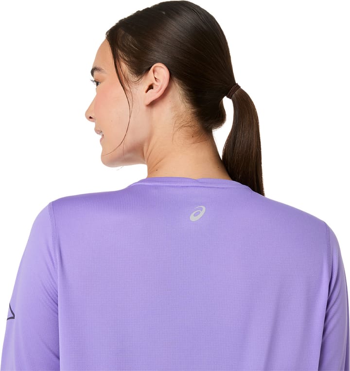 Asics Women's Fujitrail Logo Long Sleeve Top Amethyst Asics