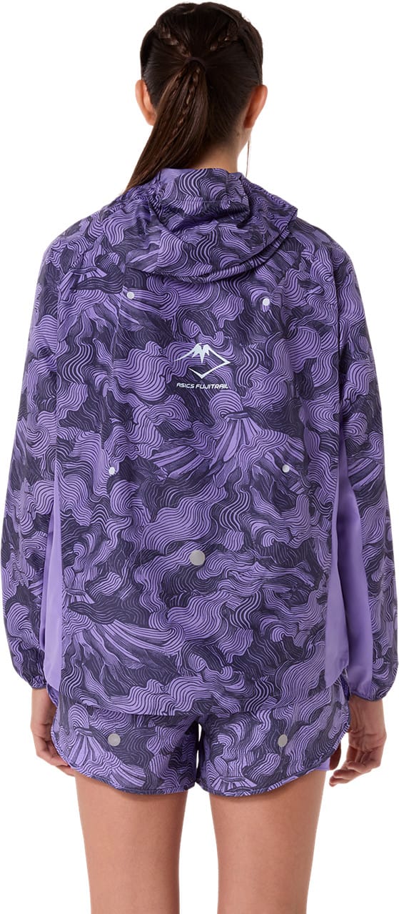 Asics Women's Fujitrail Packable Jacket Amethyst Asics