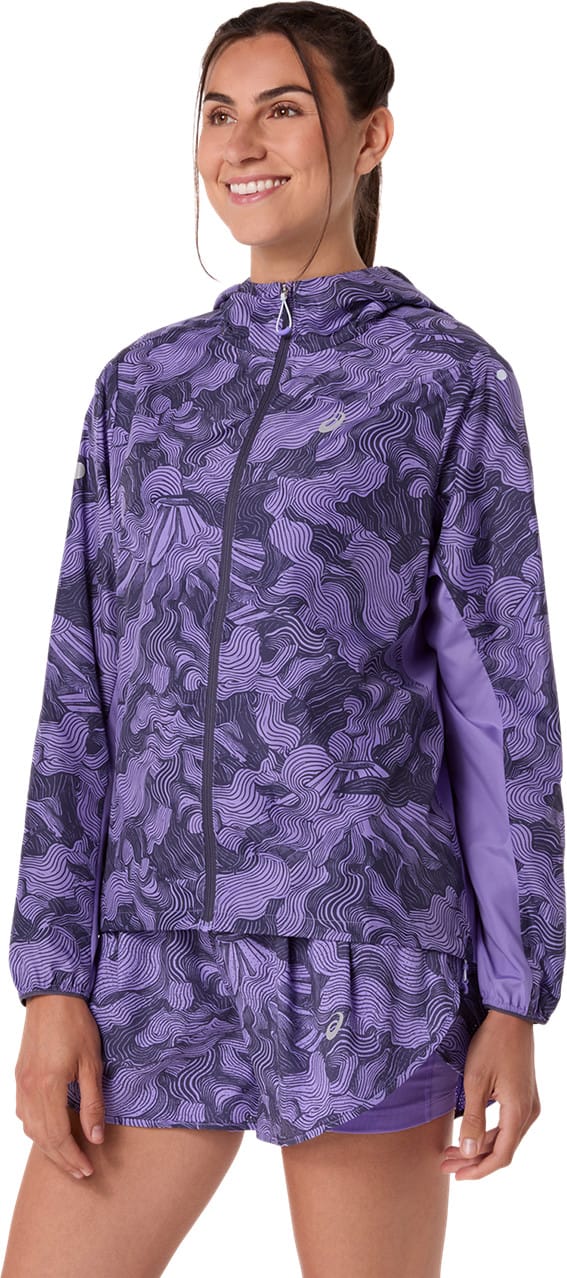 Asics Women's Fujitrail Packable Jacket Amethyst Asics