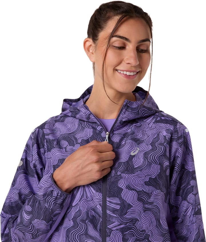 Asics Women's Fujitrail Packable Jacket Amethyst Asics