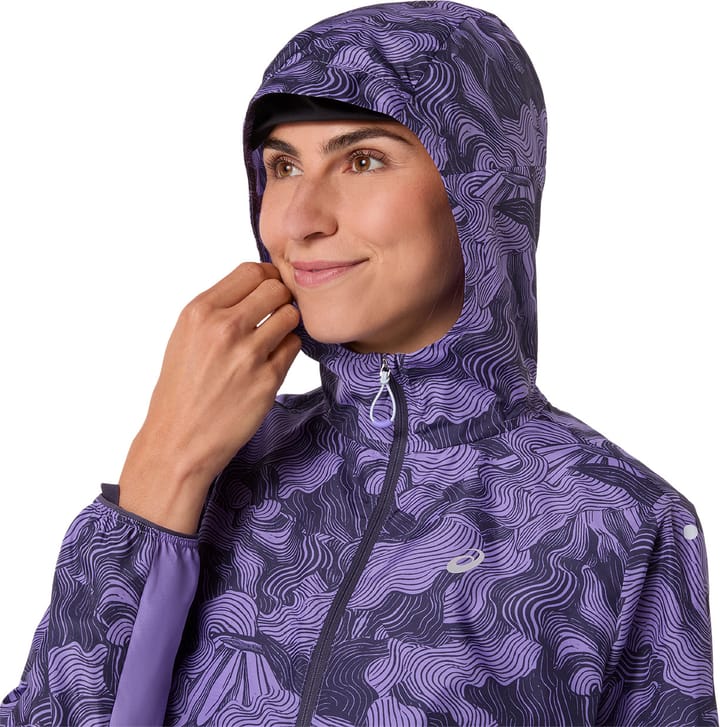 Asics Women's Fujitrail Packable Jacket Amethyst Asics