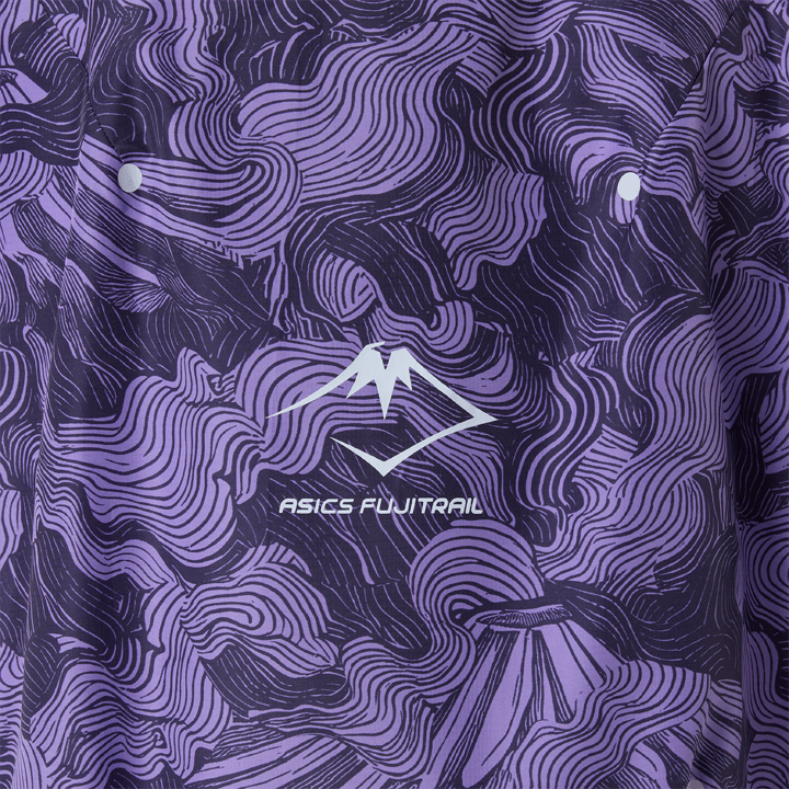 Asics Women's Fujitrail Packable Jacket Amethyst Asics