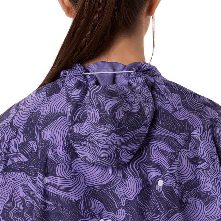 Asics Women's Fujitrail Packable Jacket Amethyst Asics