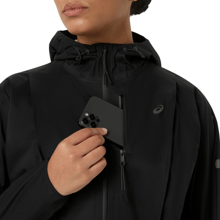 Asics Women´s Fujitrail Elite Waterproof Jacket  Performance Black Asics