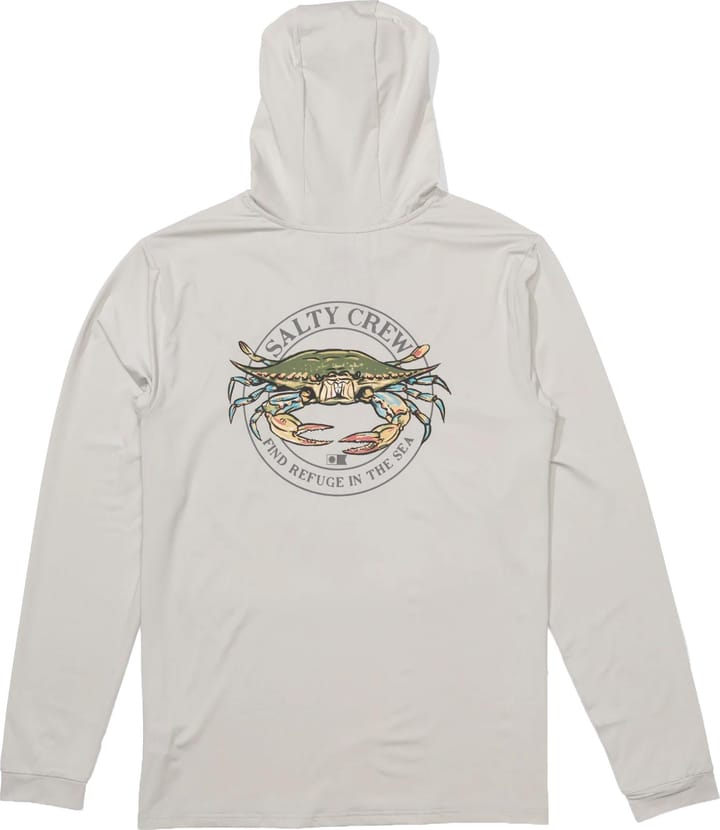 Salty Crew Men's Jimmy Hooded Sunshirt Athletic Heather Salty Crew
