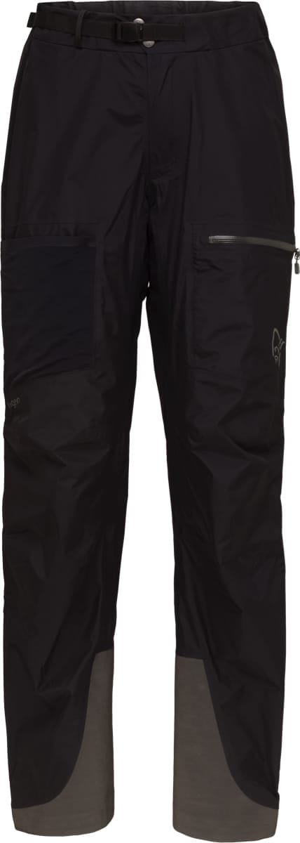 Norrøna Lyngen Gore-Tex Paclite Overpants W's Caviar/Castor Grey Norrøna