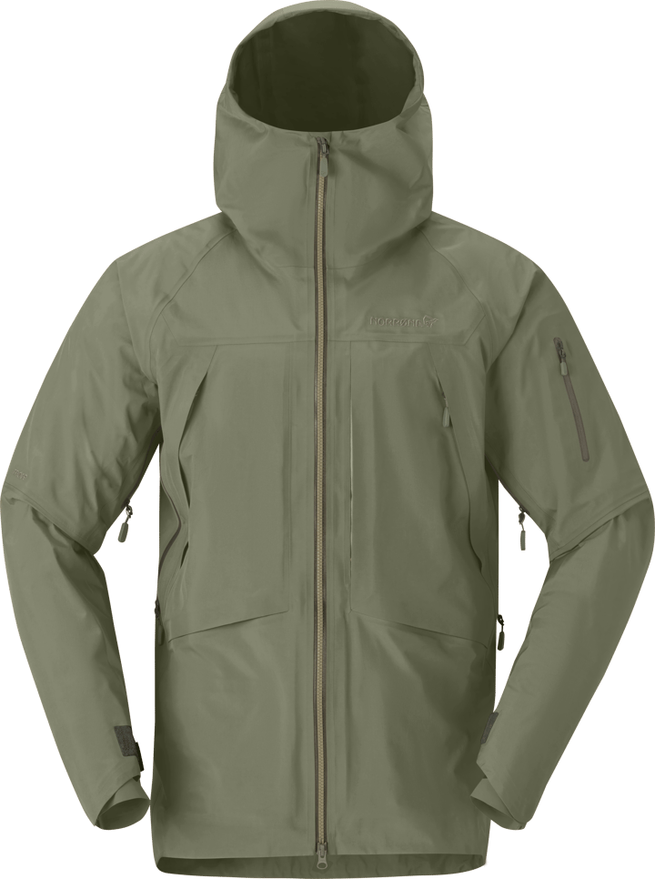 Norrøna Men's Møre GORE-TEX Jacket  Deep Lichen Green Norrøna