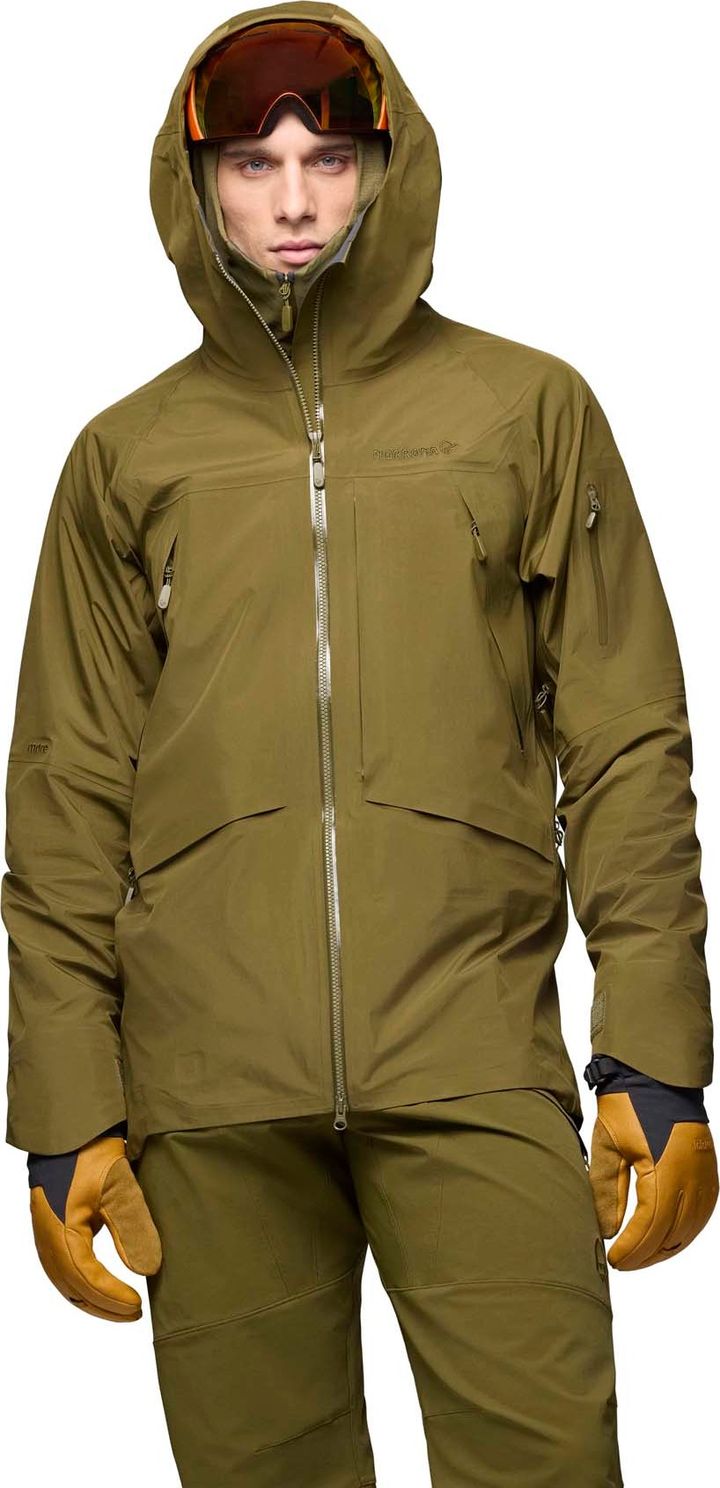 Norrøna Men's Møre GORE-TEX Jacket  Dark Olive Norrøna