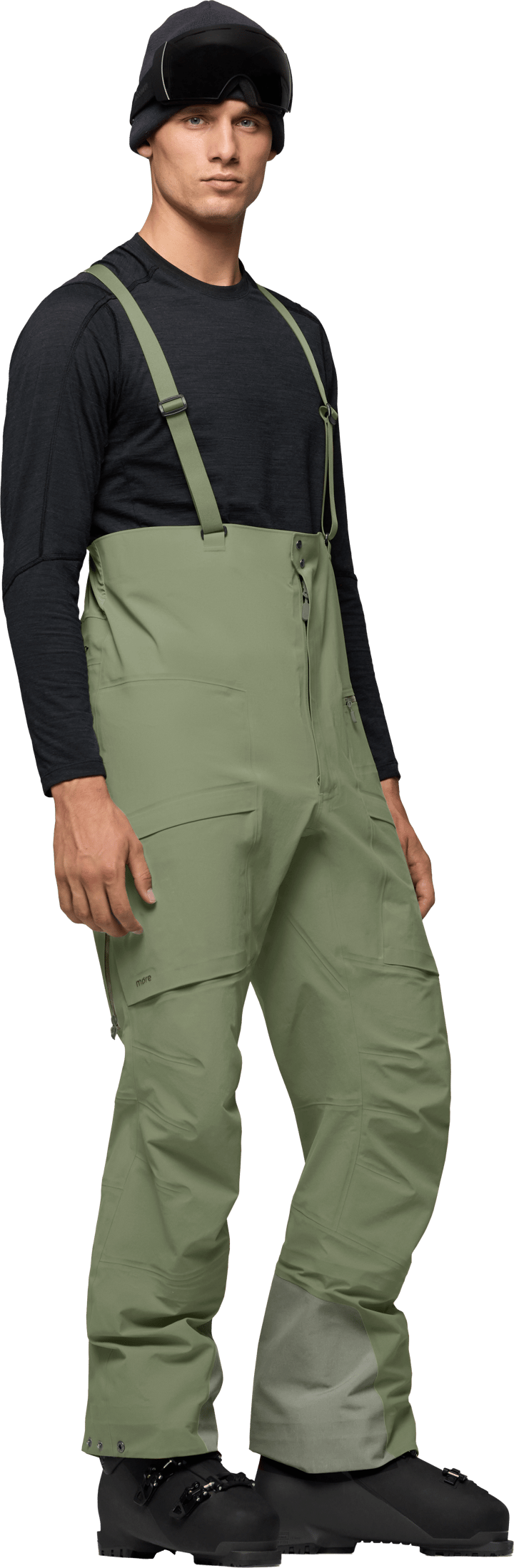 Norrøna Men's Møre GORE-TEX Salopette  Deep Lichen Green Norrøna