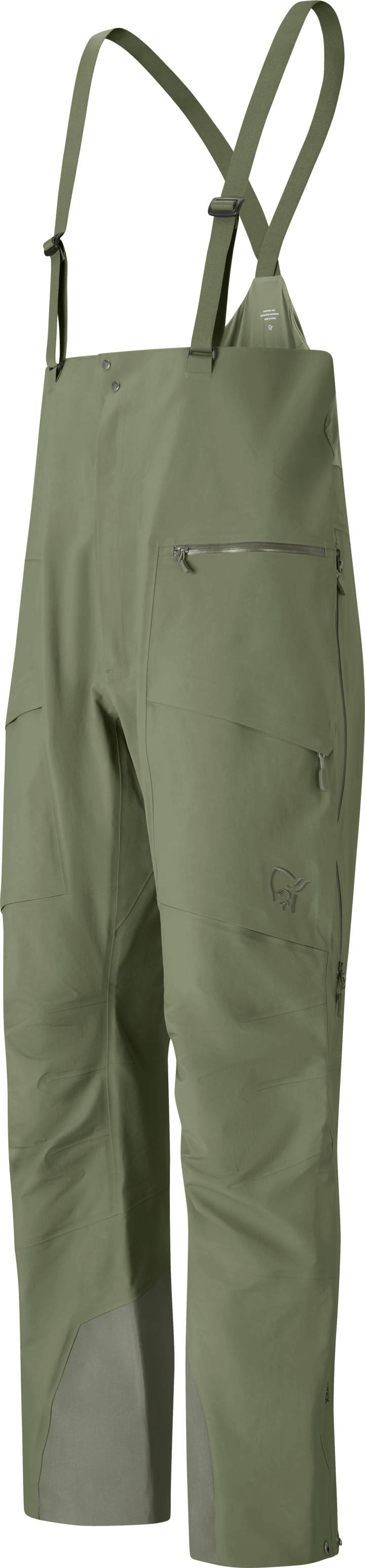 Norrøna Men's Møre GORE-TEX Salopette  Deep Lichen Green Norrøna