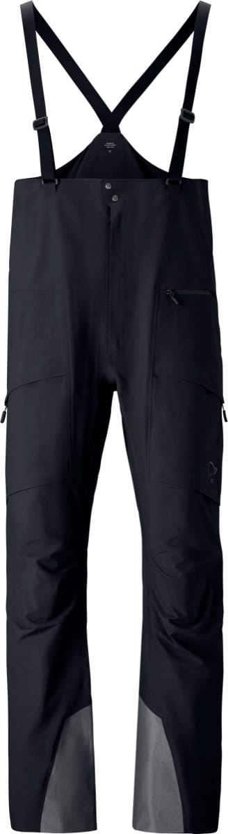 Norrøna Men's Møre GORE-TEX Salopette  Caviar Norrøna