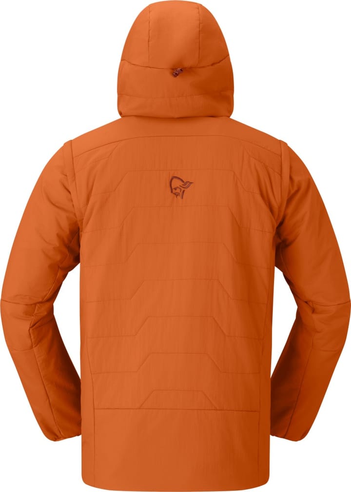 Norrøna Men's Møre Thermo60 Aero200 Jacket  Gold Flame Norrøna