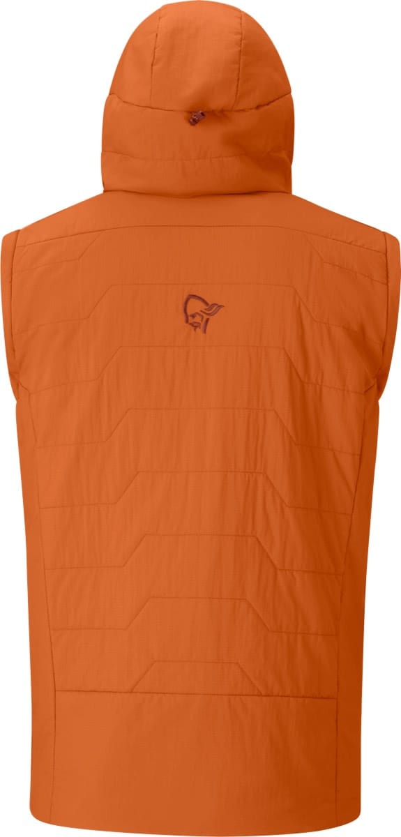 Norrøna Men's Møre Thermo60 Aero200 Jacket  Gold Flame Norrøna