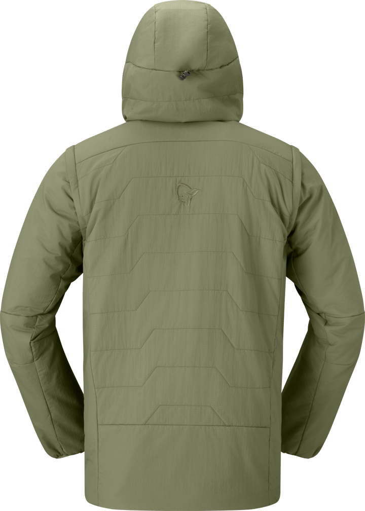 Norrøna Men's Møre Thermo60 Aero200 Jacket  Deep Lichen Green Norrøna