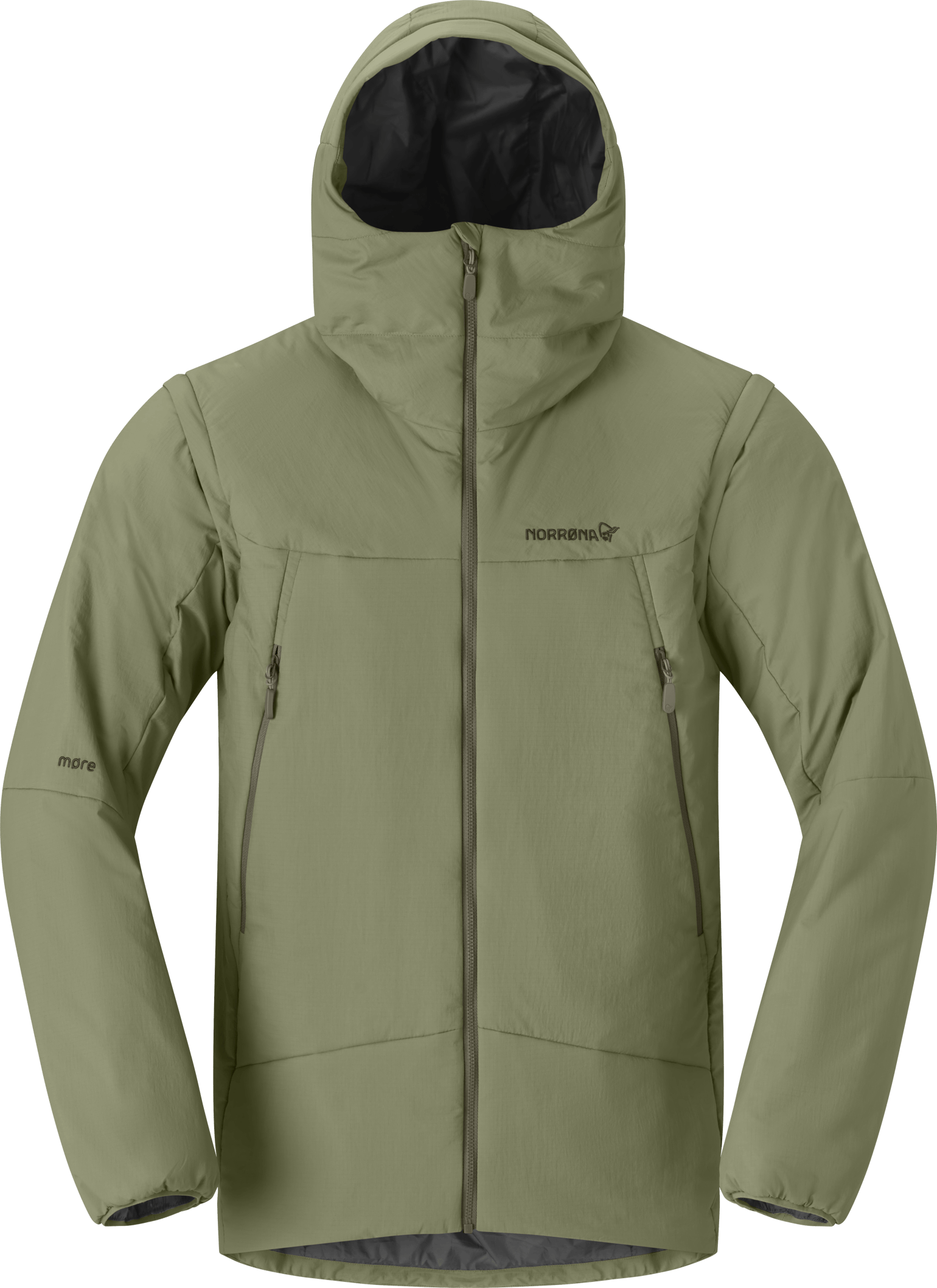 Norrøna Men's Møre Thermo60 Aero200 Jacket  Deep Lichen Green
