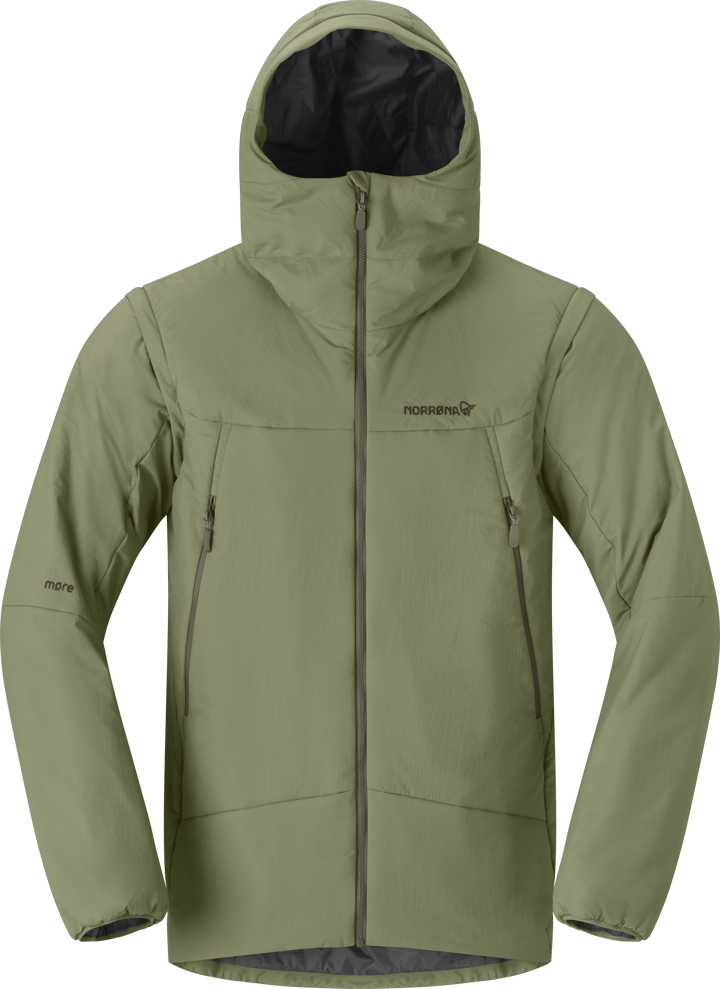 Norrøna Men's Møre Thermo60 Aero200 Jacket  Deep Lichen Green Norrøna