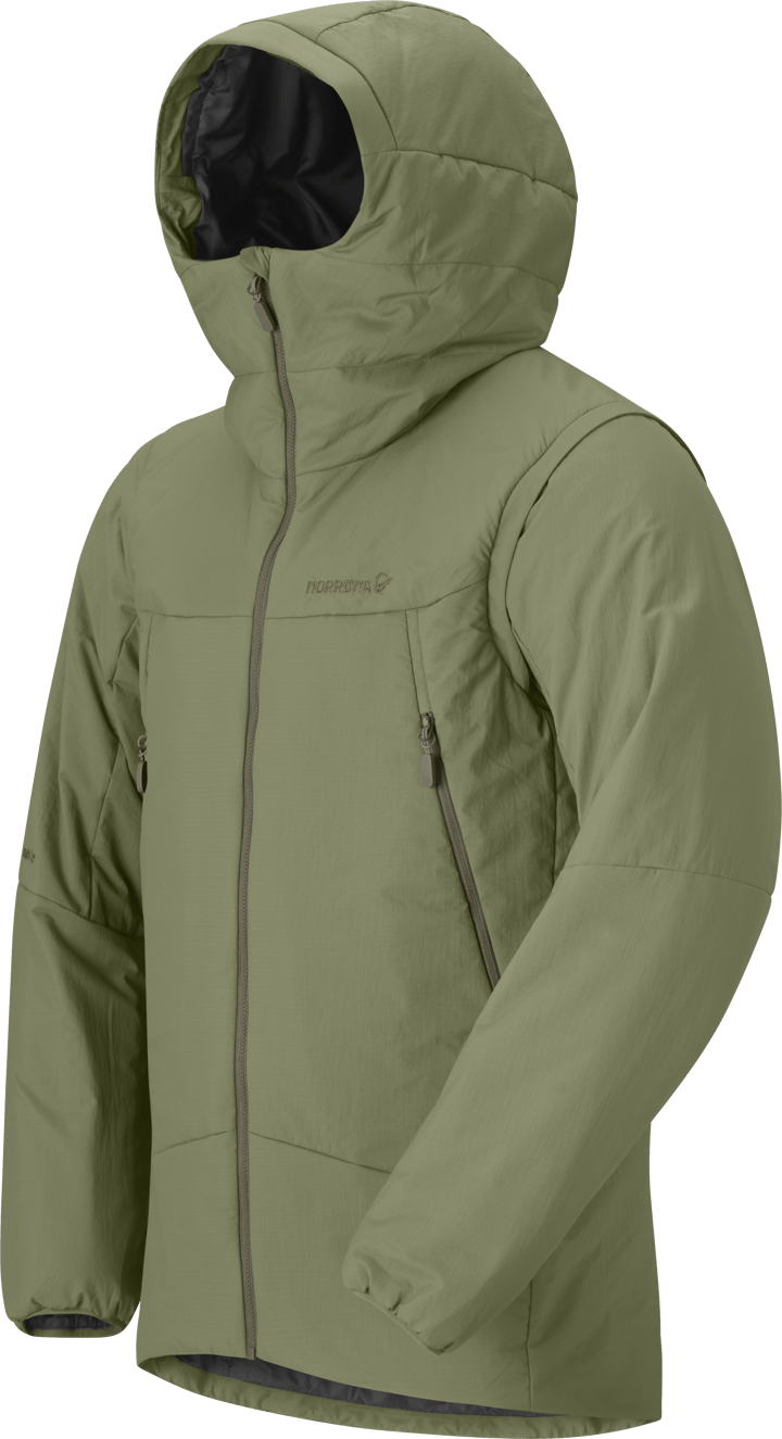 Norrøna Men's Møre Thermo60 Aero200 Jacket  Deep Lichen Green Norrøna