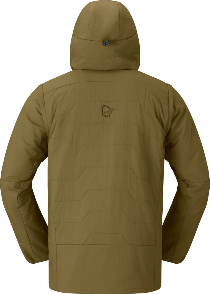 Norrøna Men's Møre Thermo60 Aero200 Jacket  Dark Olive Norrøna