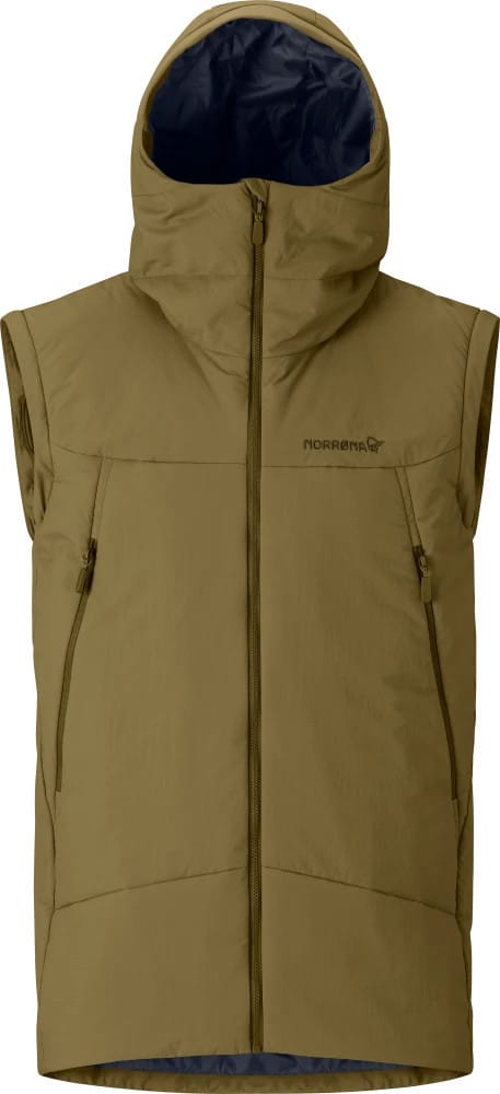 Norrøna Men's Møre Thermo60 Aero200 Jacket  Dark Olive Norrøna