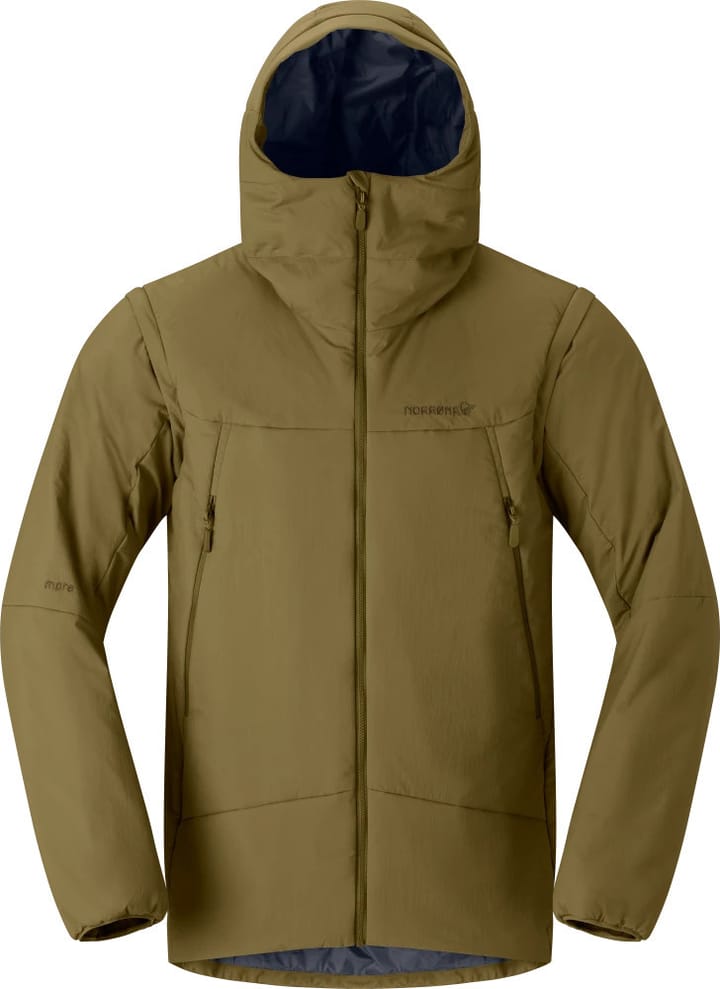 Norrøna Men's Møre Thermo60 Aero200 Jacket  Dark Olive Norrøna