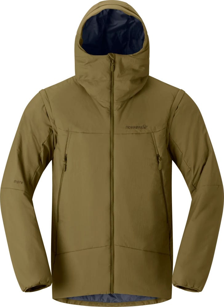 Norrøna Men's Møre Thermo60 Aero200 Jacket  Dark Olive