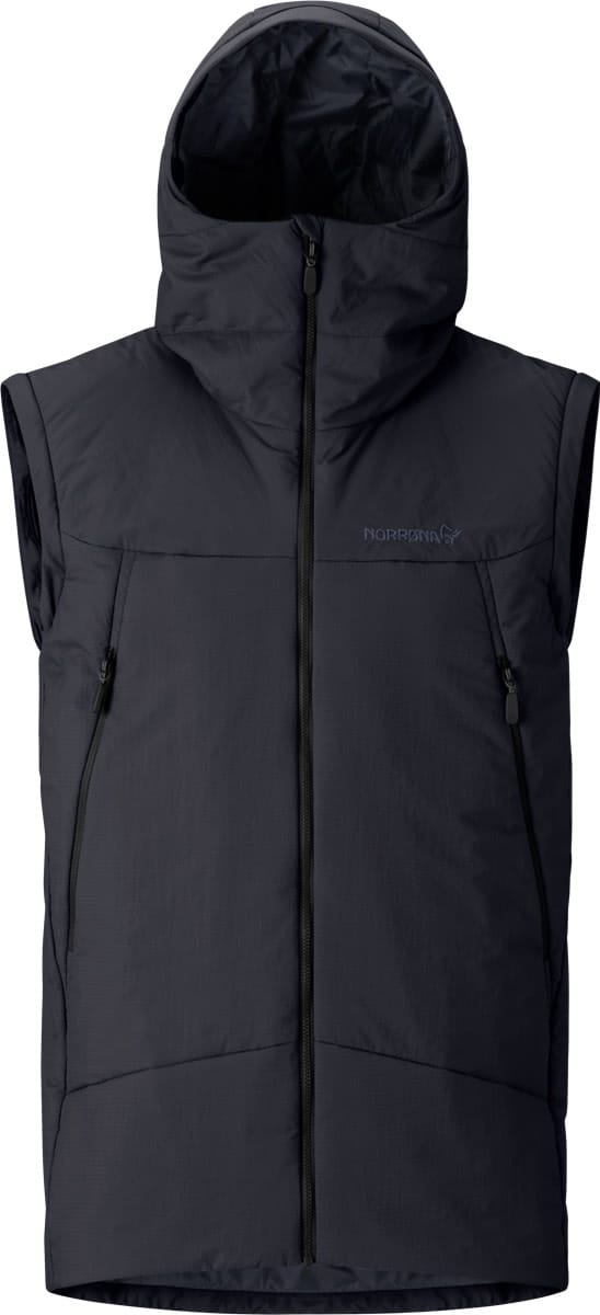 Norrøna Men's Møre Thermo60 Aero200 Jacket  Caviar Norrøna
