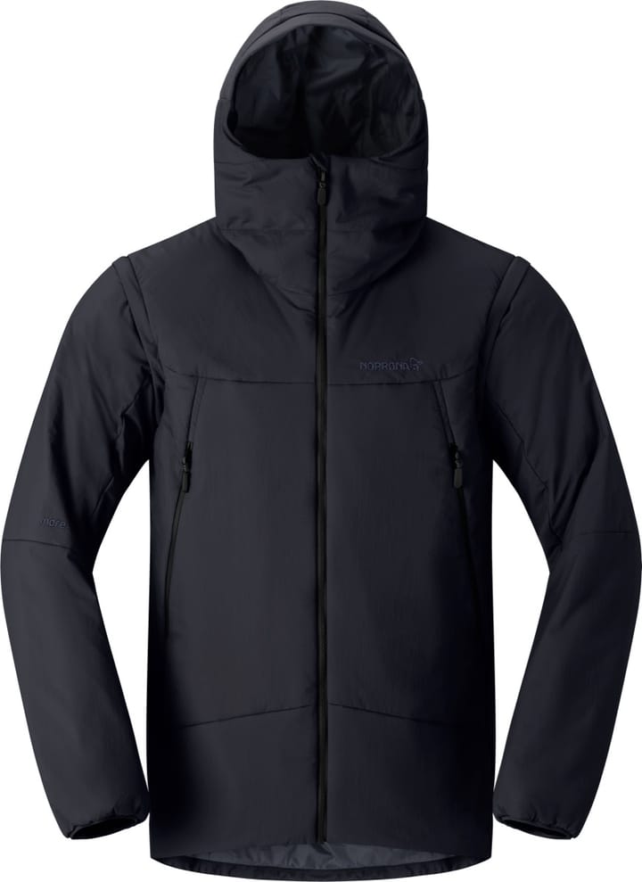 Norrøna Men's Møre Thermo60 Aero200 Jacket  Caviar Norrøna