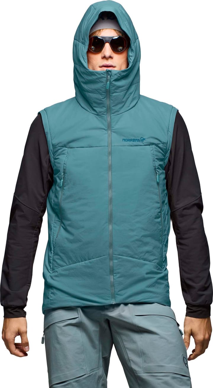 Norrøna Men's Møre Thermo60 Aero200 Jacket  Trooper Norrøna