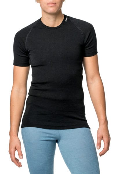 Woolpower Unisex Tee LITE Black