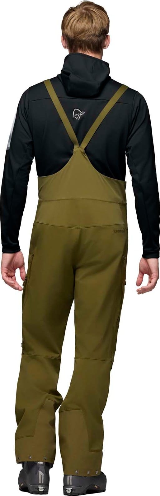 Norrøna Møre Flex1 Bib M'S Dark Olive Norrøna