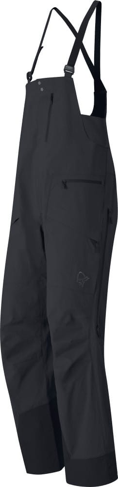 Norrøna Men's Møre Flex1 Bib  Caviar Norrøna
