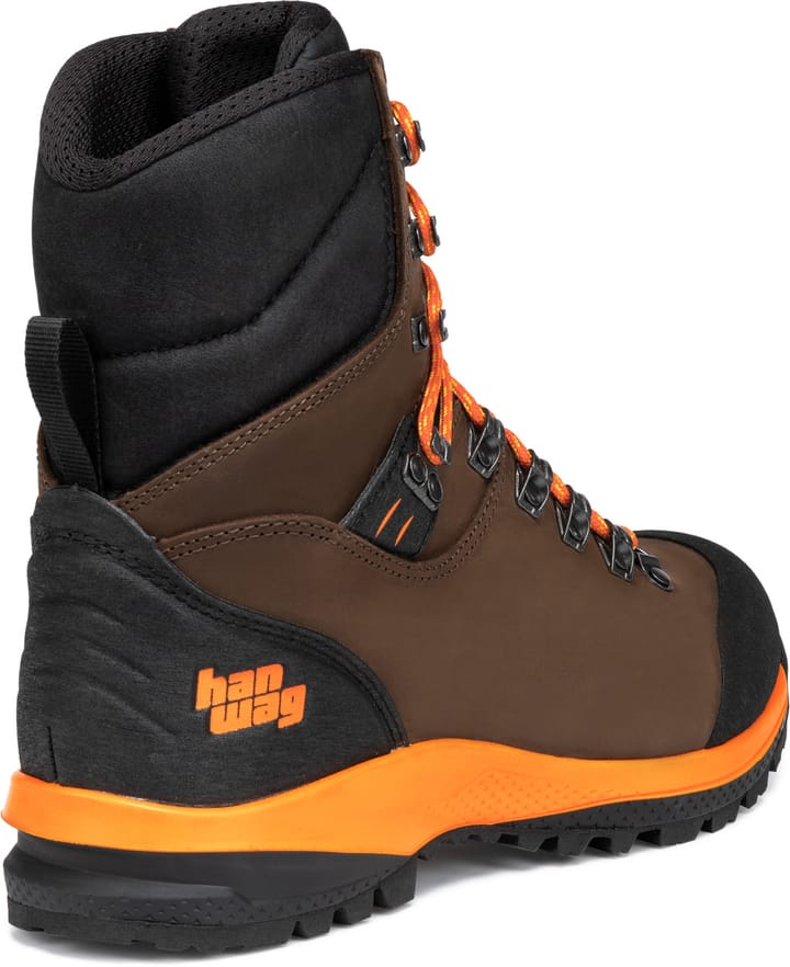 Hanwag Men's Kalixfors Mid SF Extra GORE-TEX Brown/Orange Hanwag