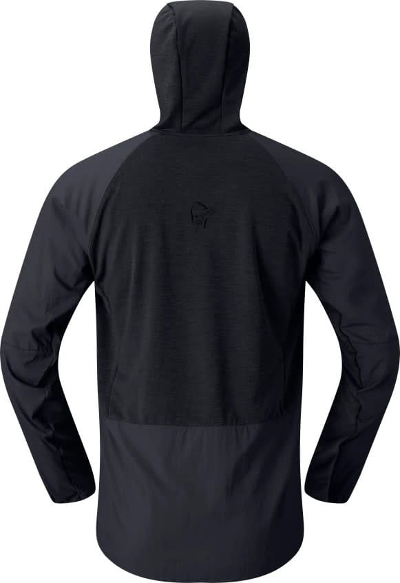 Norrøna Men's Møre Octa Zip Hood  Caviar Norrøna
