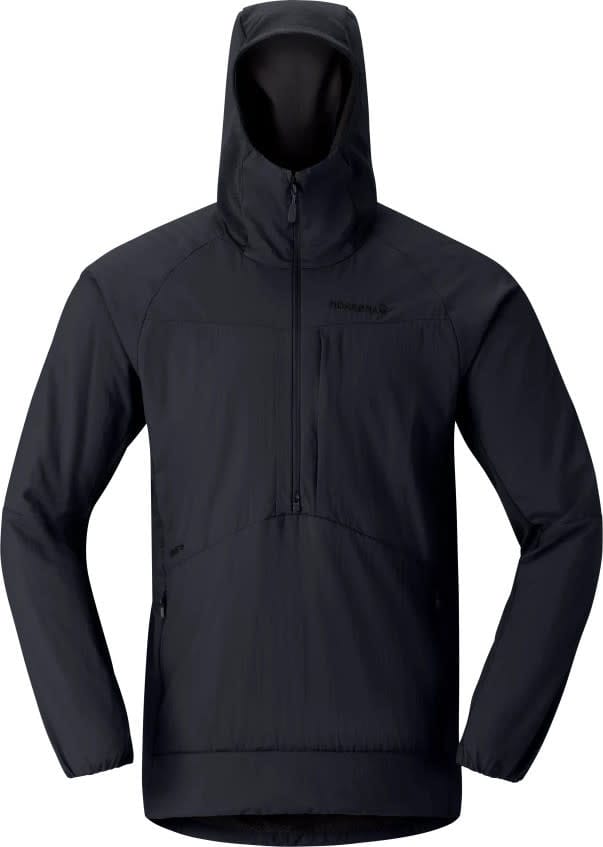 Norrøna Men's Møre Octa Zip Hood  Caviar Norrøna
