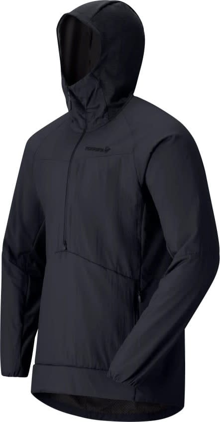 Norrøna Men's Møre Octa Zip Hood  Caviar Norrøna