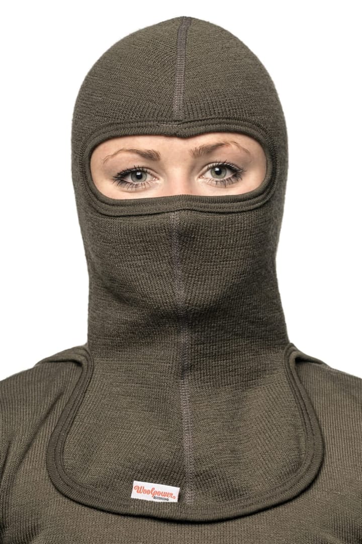 Woolpower Balaclava 400 Pine Green Woolpower