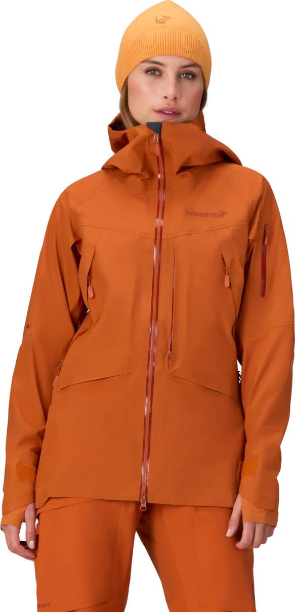 Norrøna Møre Gore-Tex Jacket W'S Gold Flame Norrøna Norrøna Møre Gore-Tex Jacket W'S Gold Flame Norrøna