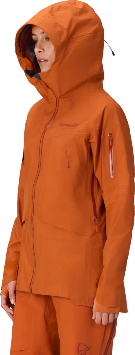 Norrøna Møre Gore-Tex Jacket W'S Gold Flame Norrøna Norrøna Møre Gore-Tex Jacket W'S Gold Flame Norrøna
