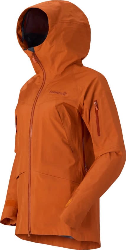 Norrøna Møre Gore-Tex Jacket W'S Gold Flame Norrøna Norrøna Møre Gore-Tex Jacket W'S Gold Flame Norrøna