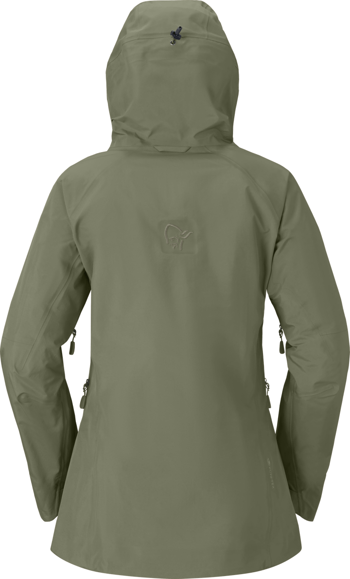 Norrøna Women's Møre GORE-TEX Jacket  Deep Lichen Green Norrøna