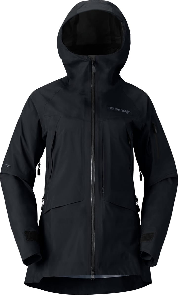 Norrøna Women's Møre GORE-TEX Jacket Caviar Norrøna