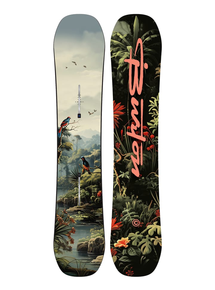 Burton Kids' Custom Smalls Camber Snowboard No Color Burton