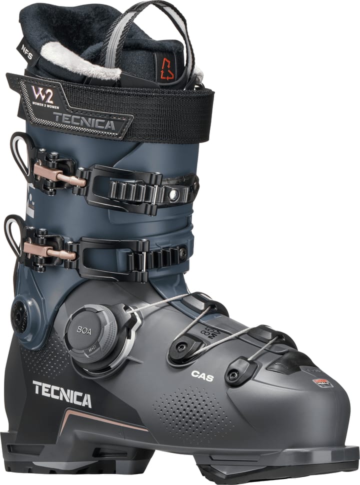Tecnica Women's Mach BOA MV 85 GripWalk Race Gray Tecnica